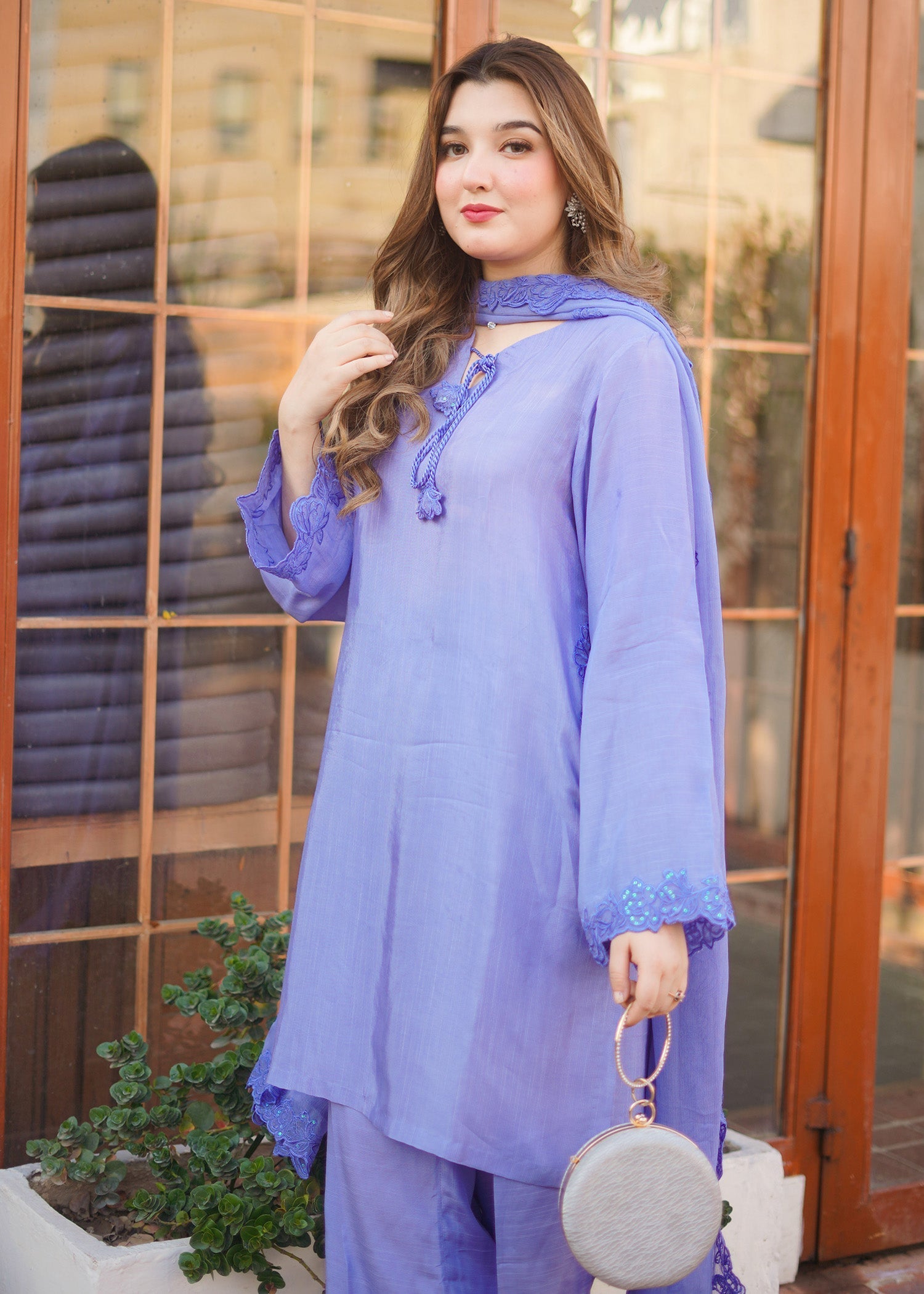 Fozia Khalid | Silk Spire | LAGOON - House Of Anaya