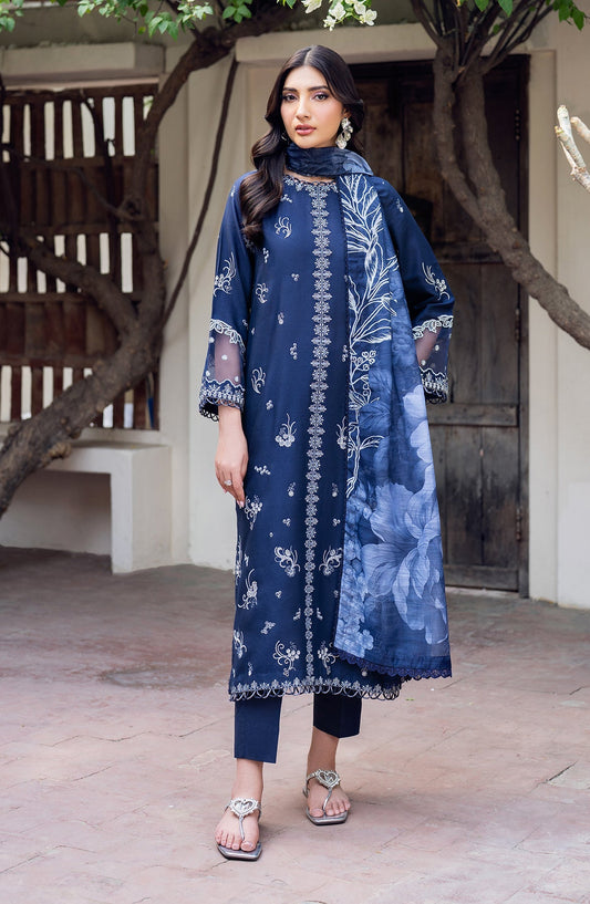 Zarif | Nura Textured Lawn 25 | SEERUM