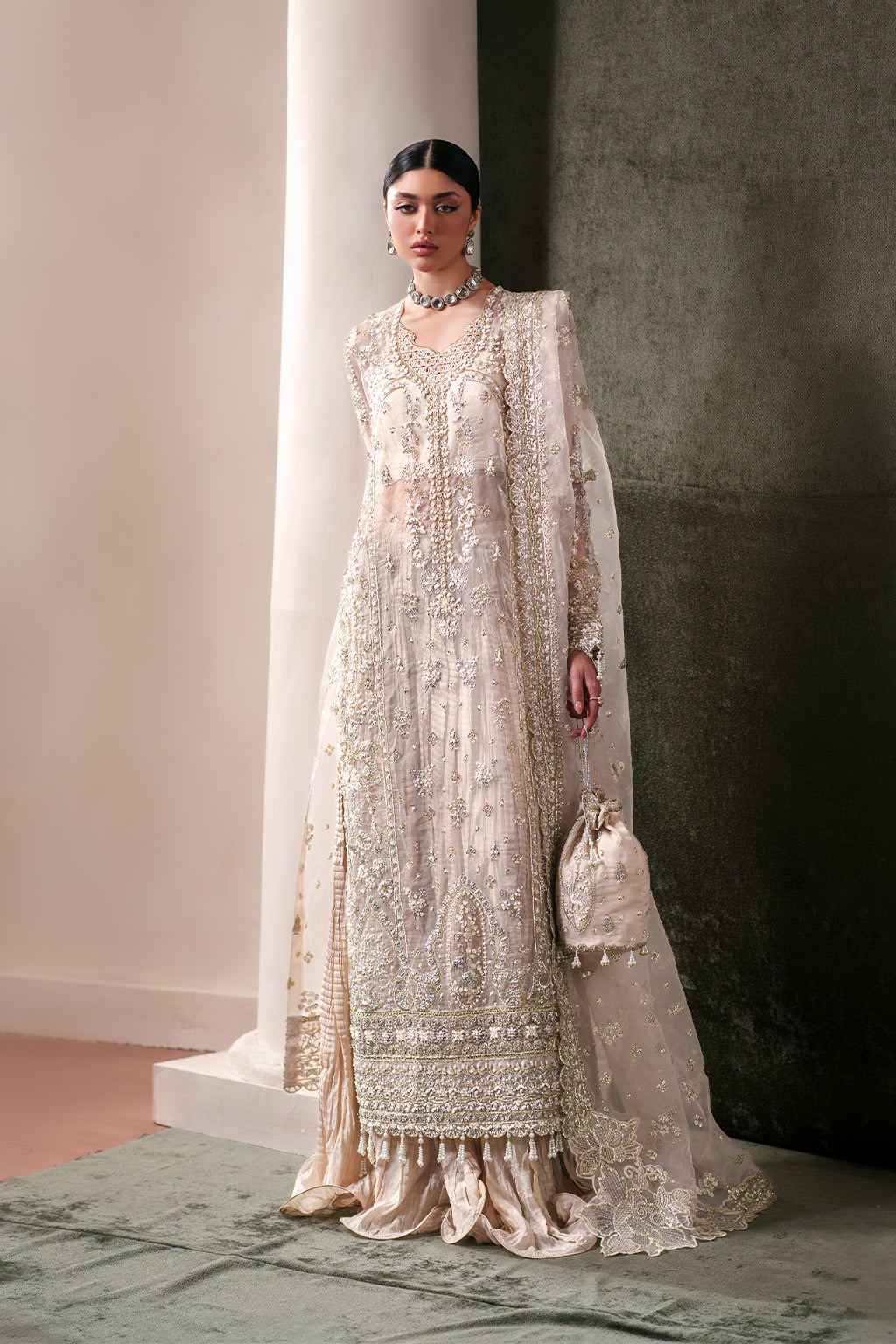 Emaan Adeel | Starlit Jewels | Howlite - S0486