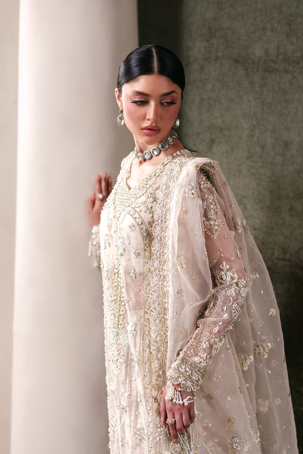 Emaan Adeel | Starlit Jewels | Howlite - S0486