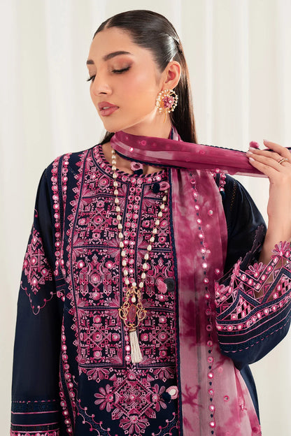 Jazmin | Iris EMBROIDERED LAWN IL'25-D01