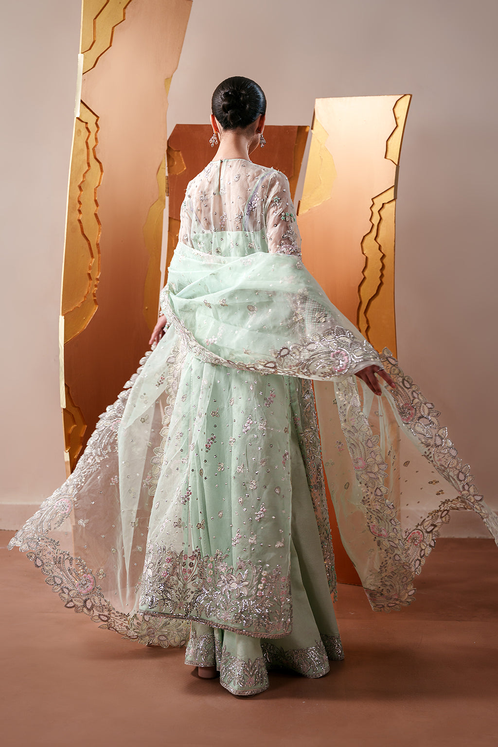 Emaan Adeel | Starlit Jewels | Moonstone Gleam - S0487