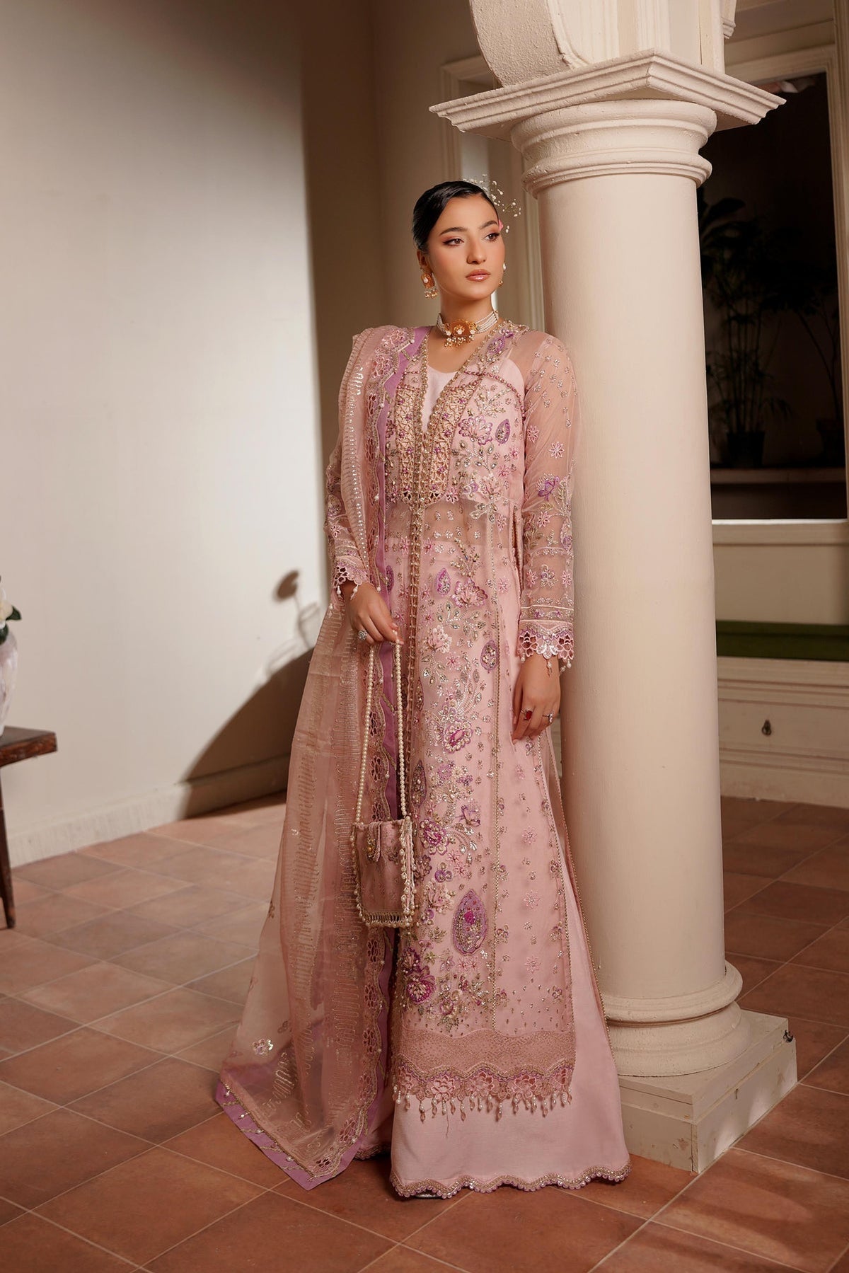 Maryams | Zeenat Luxury Formals | Sunehri-ZEE-1914