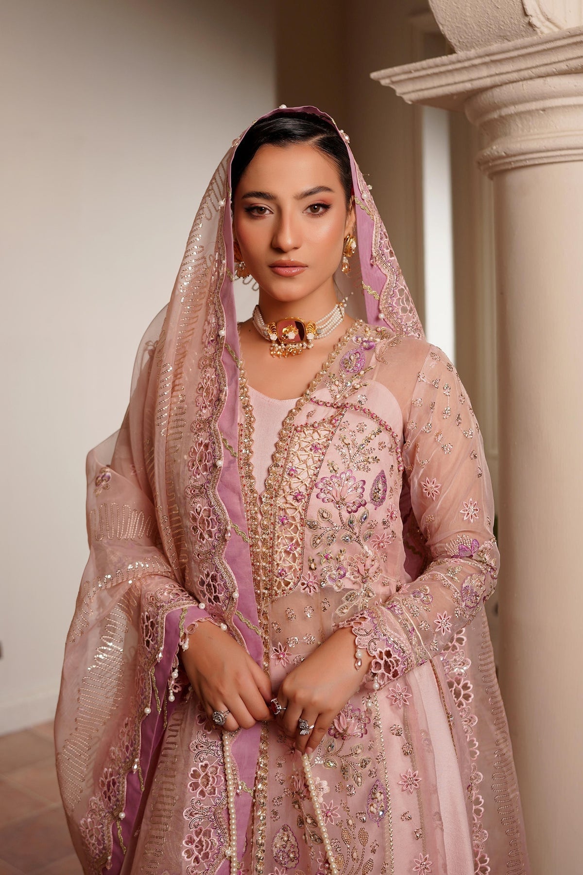 Maryams | Zeenat Luxury Formals | Sunehri-ZEE-1914