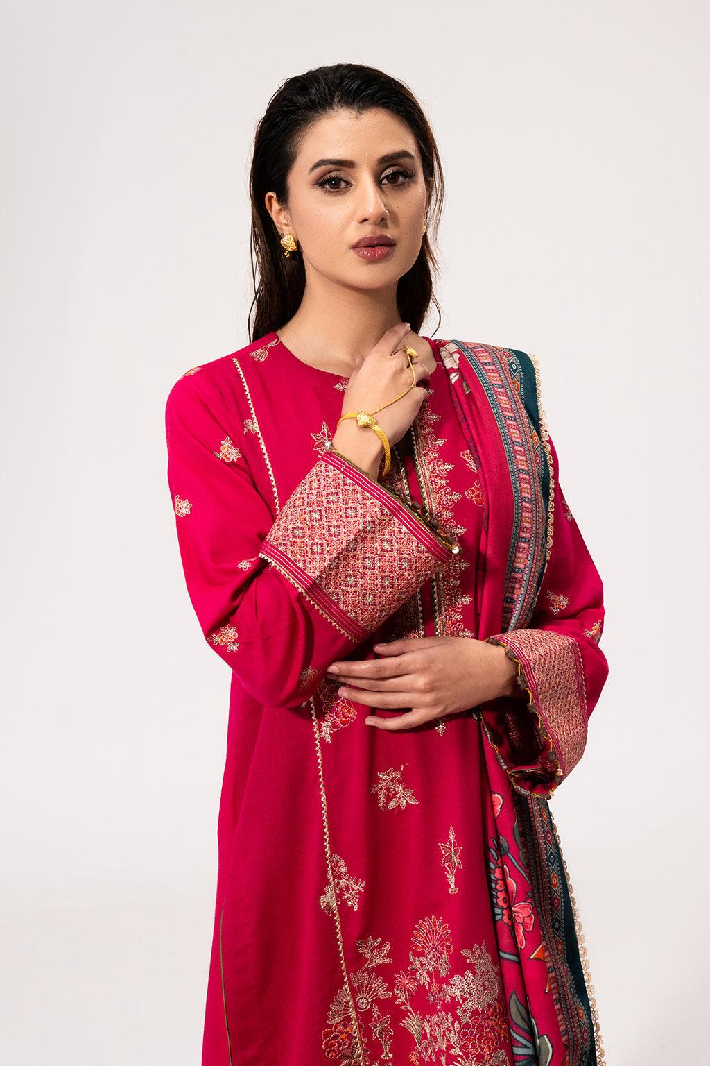 Saad Shaikh | Luminaa Winter 24 | FUCHSIA