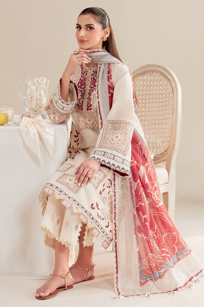 Jazmin | Iris EMBROIDERED LAWN IL'25-D02