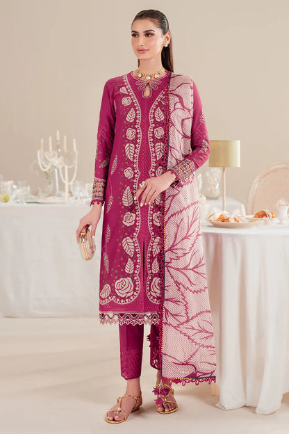 Jazmin | Iris EMBROIDERED DOBBY LAWN IL'25-D05