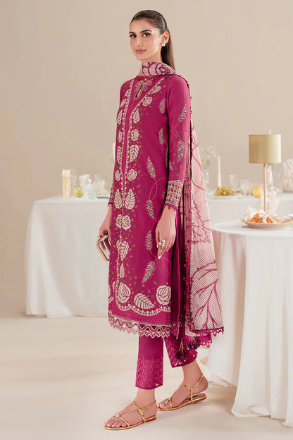 Jazmin | Iris EMBROIDERED DOBBY LAWN IL'25-D05