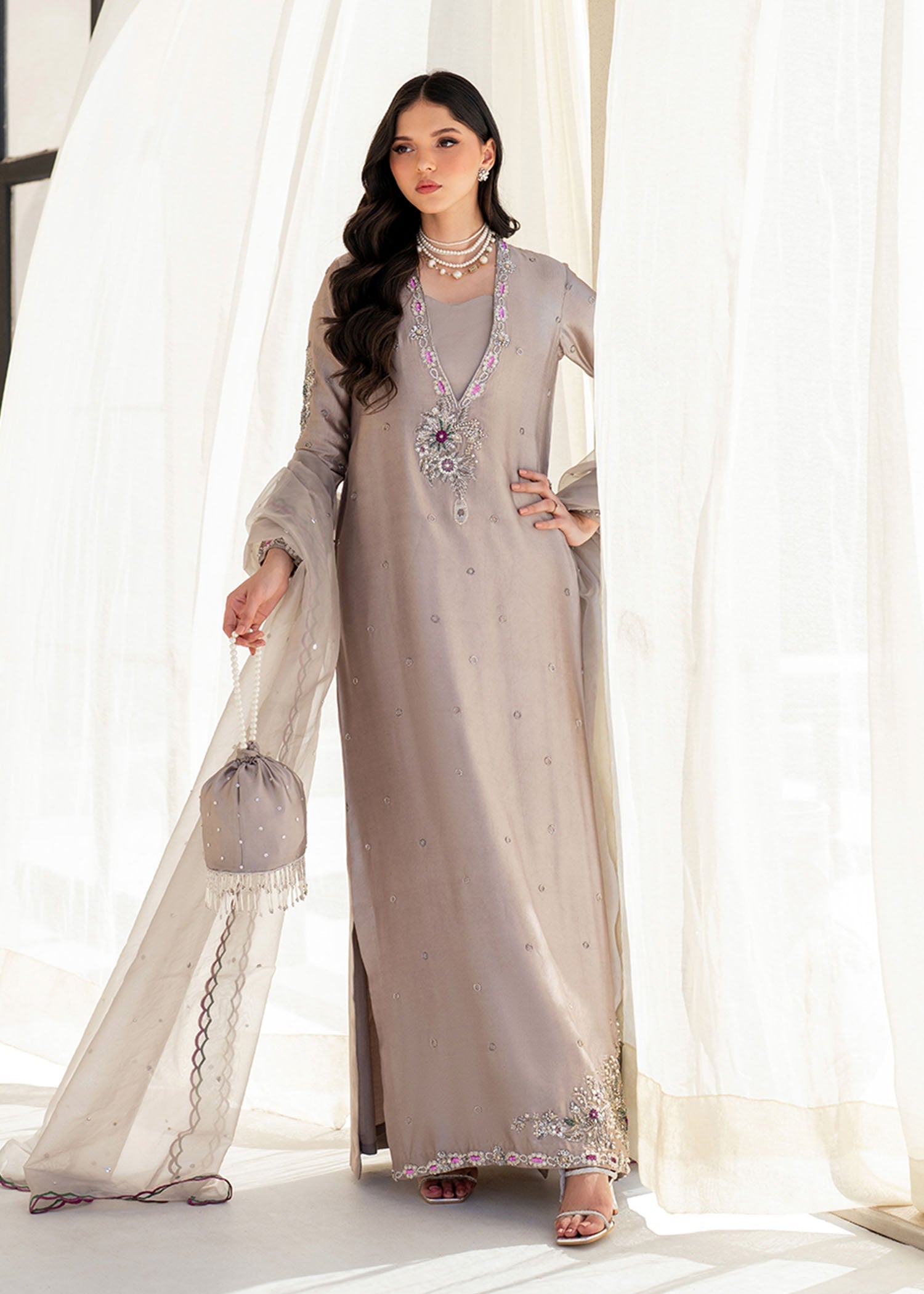 Dastoor | Maahi Luxury Pret 25 | Eris