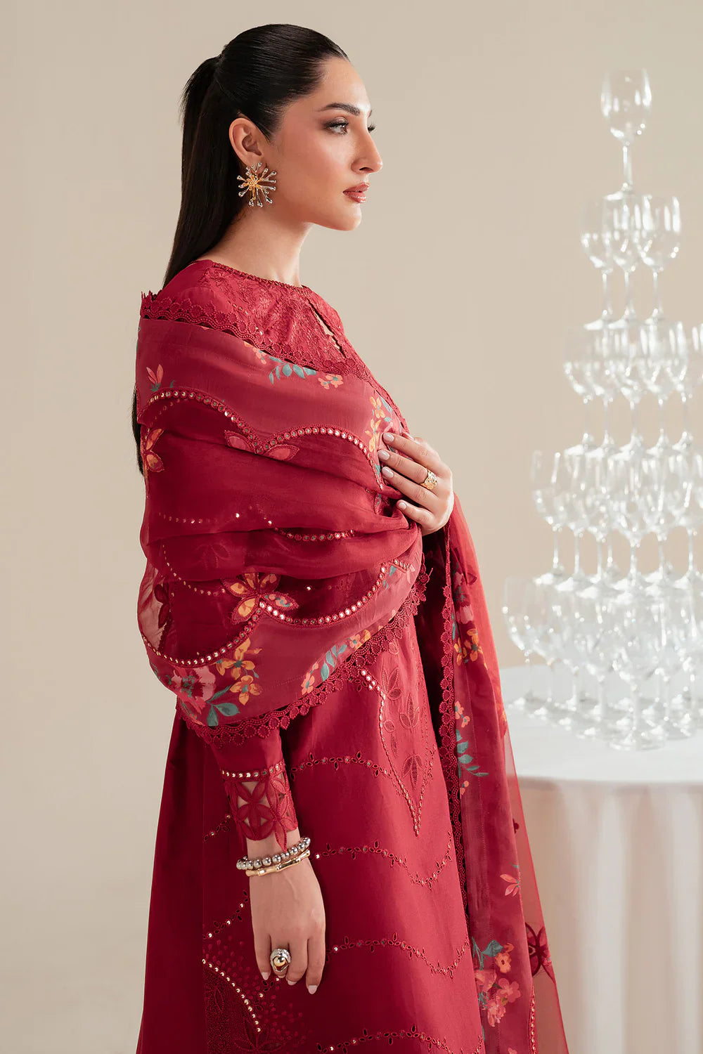Jazmin | Iris EMBROIDERED LAWN IL'25-D03