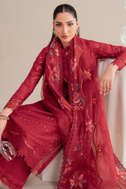 Jazmin | Iris EMBROIDERED LAWN IL'25-D03