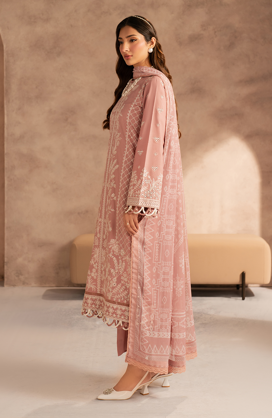 Zarif | Summer Lawn 25 | UNST-LWN-07 ANEEMA - House Of Anaya