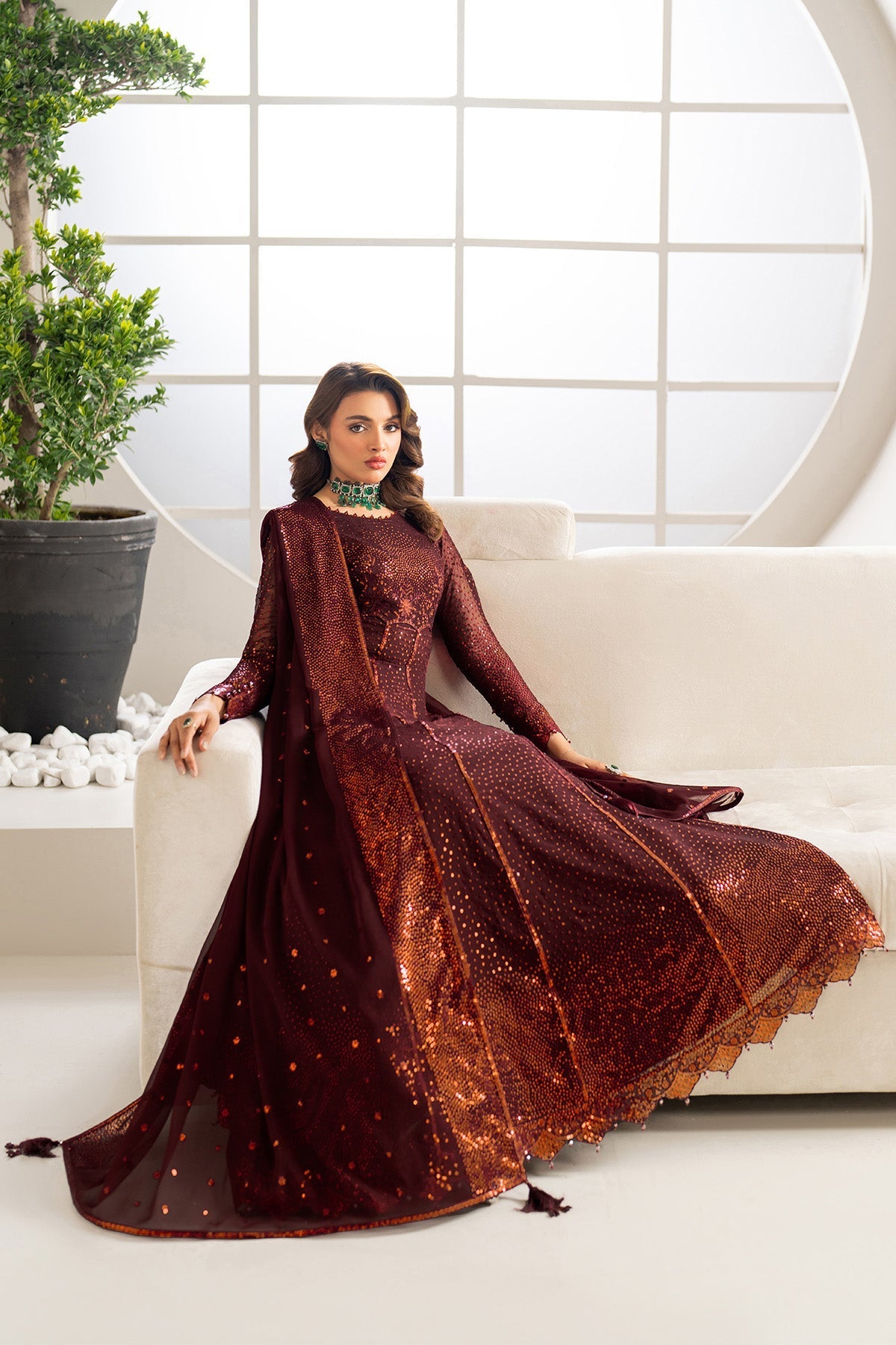 Alizeh | Formals Wear | AF-CH-2190-Liyana