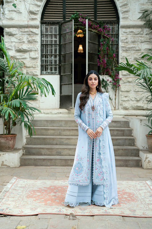 Qalamkar | Luxury Lawn Eid Edit | SB-04 Zarish