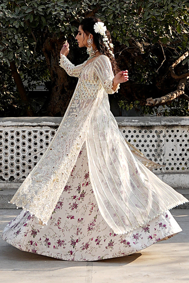 Maryams | Zeenat Luxury Formals | White Orchid - Z-01