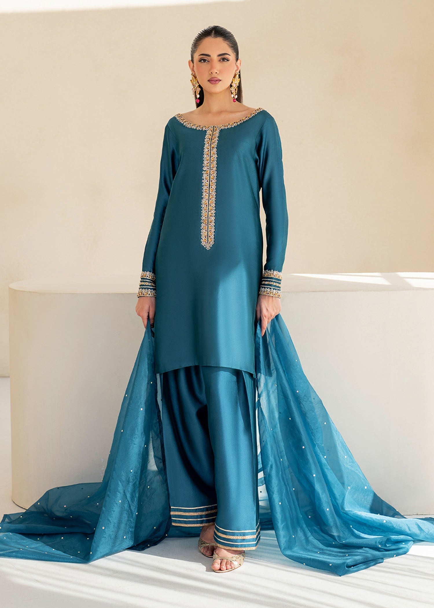 Dastoor | Maahi Luxury Pret 25 | ELISA