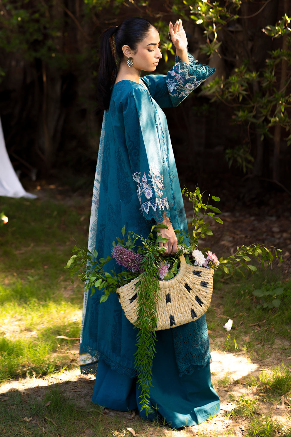 Neeshay | Summer Lines Printkari | LAGOON - House Of Anaya