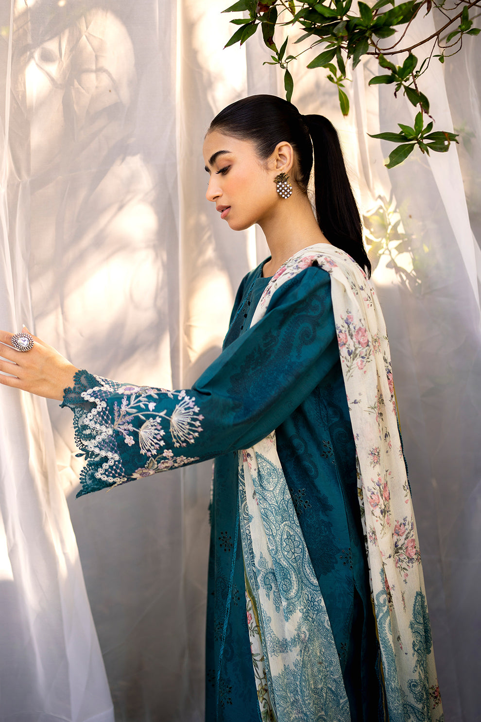 Neeshay | Summer Lines Printkari | LAGOON - House Of Anaya