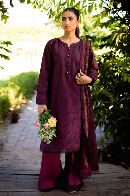 Neeshay | Summer Lines Printkari | CRIMSON - House Of Anaya
