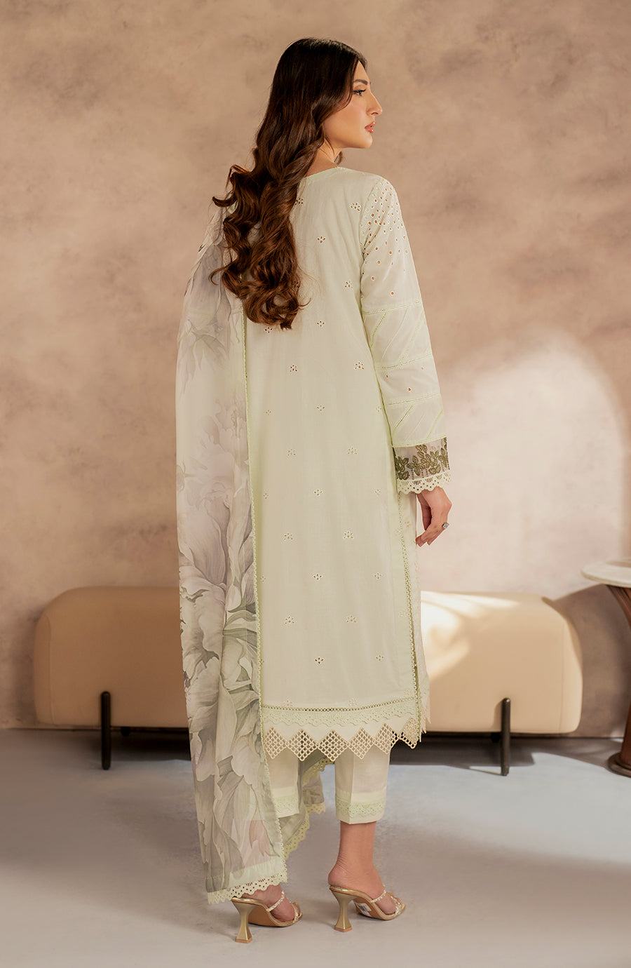 Zarif | Summer Lawn 25 | UNST-LWN-08 ROOHAL - House Of Anaya