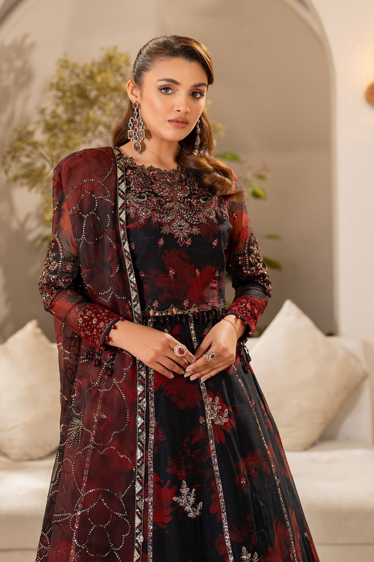 Alizeh | Fleur Chiffon |  AF-CH-2191-Talia