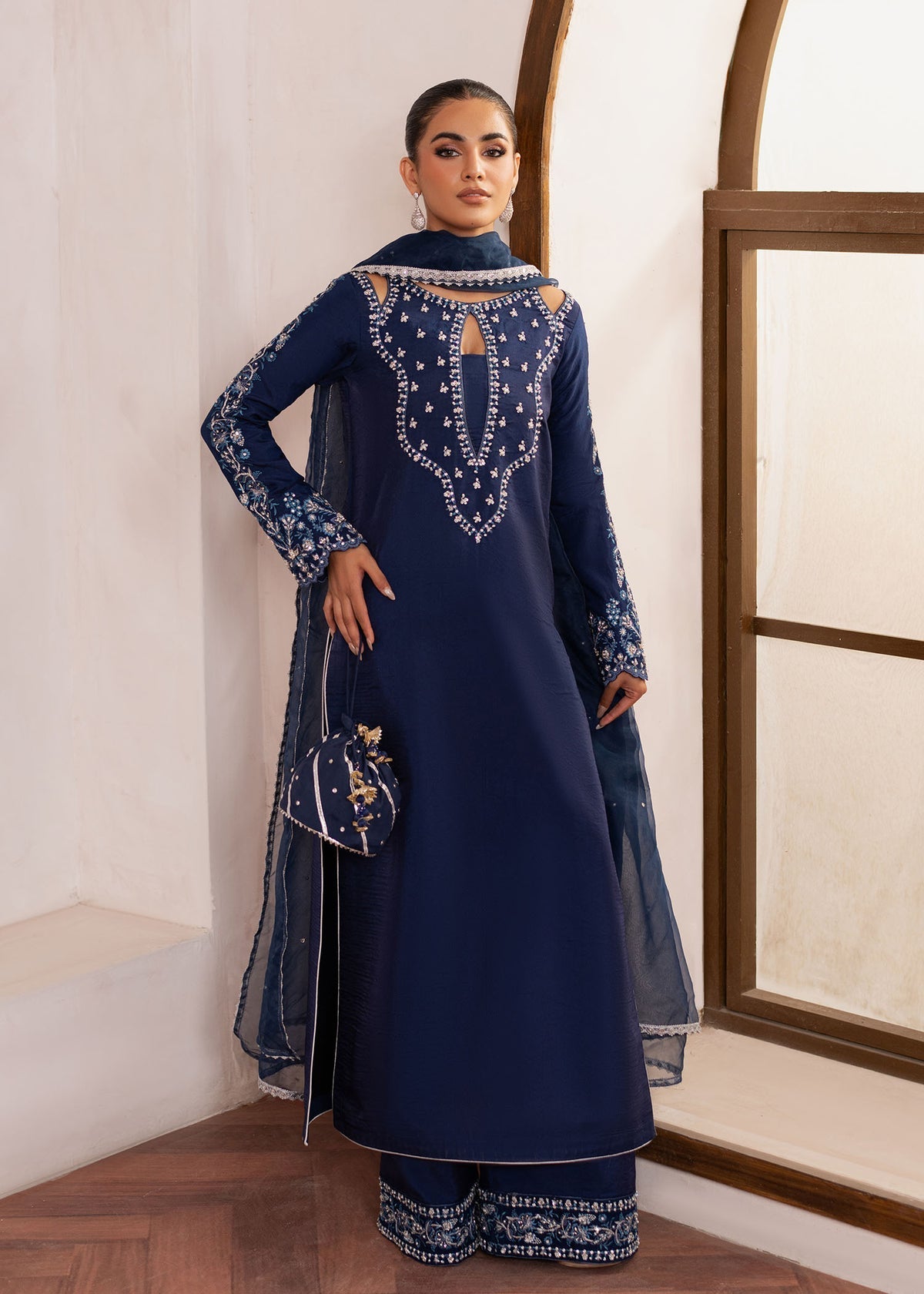Dastoor | Rania Luxury Pret 25 | Celine