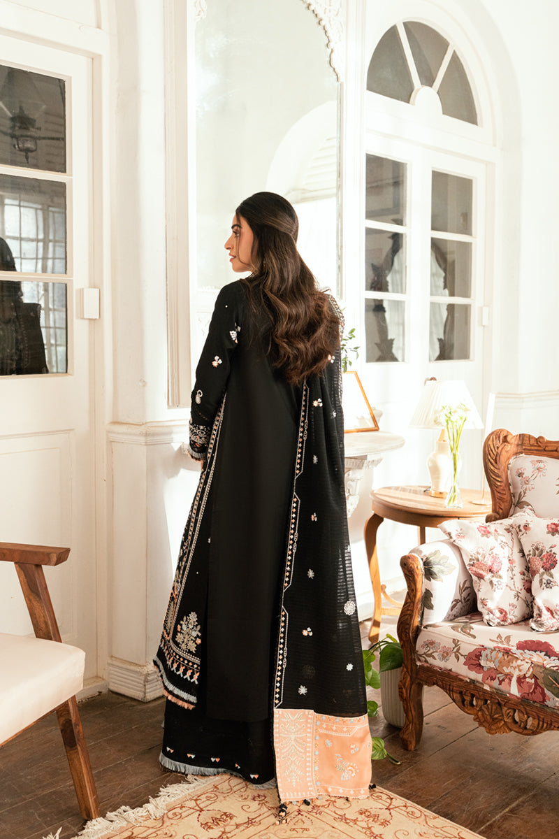 Qalamkar | Luxury Lawn Eid Edit | SB-03 Misha