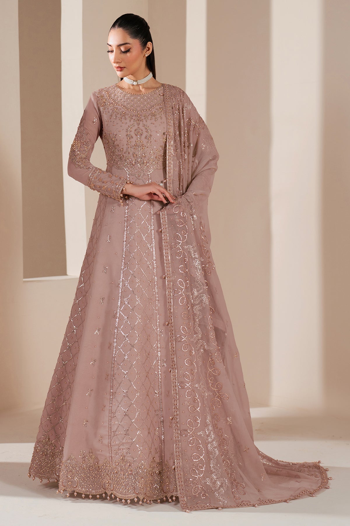 Alizeh | Handcrafted Eid Edit 25 | AF-HM-4031-Saffron