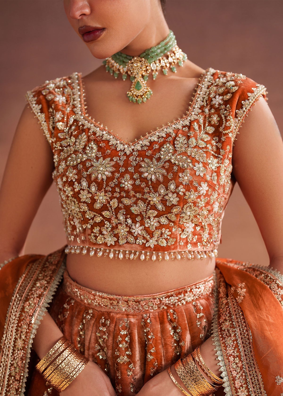 Dastoor | Maahi Luxury Pret | Dahlia