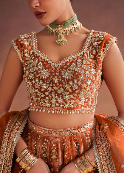 Dastoor | Maahi Luxury Pret | Dahlia