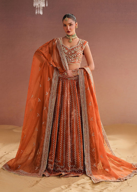 Dastoor | Maahi Luxury Pret | Dahlia