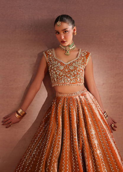 Dastoor | Maahi Luxury Pret | Dahlia