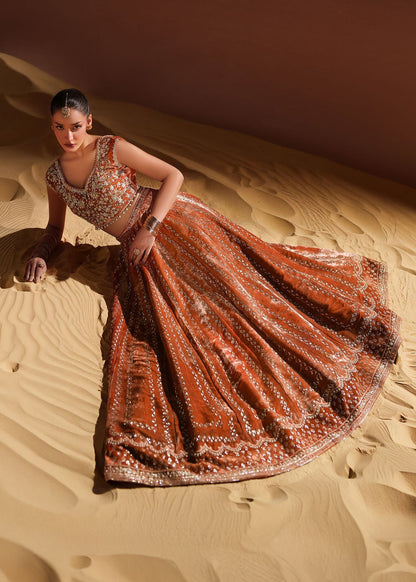 Dastoor | Maahi Luxury Pret | Dahlia