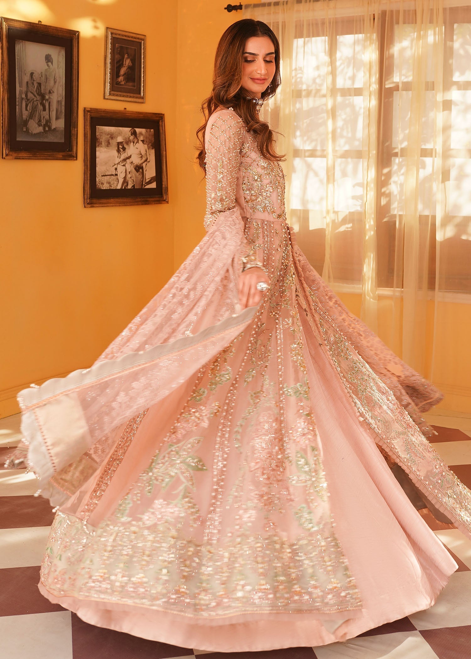 Mehak Yaqoob | Serene Vol 3 | Salmon Pink - Libasekhas