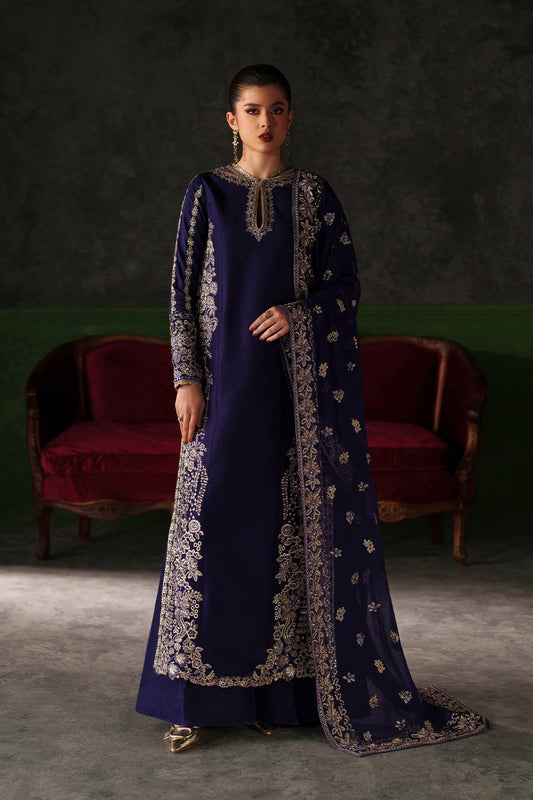 Emaan Adeel | Verve Silk Edit | AZURE SAPPHIRE - S0514