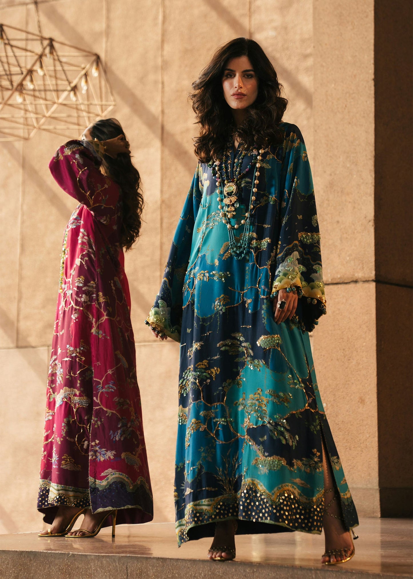 Crimson | Crimson Eid Prints | Laila - Plum