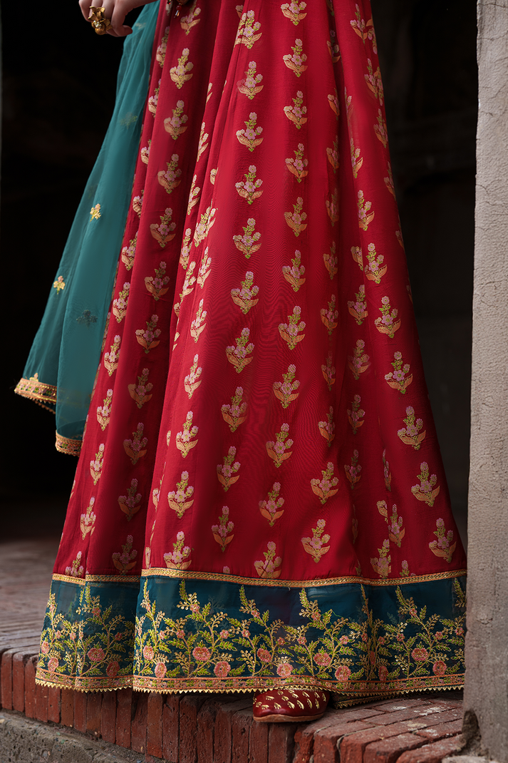 Saad Shaikh | Zaria Festive Pret 25 | SCARLET