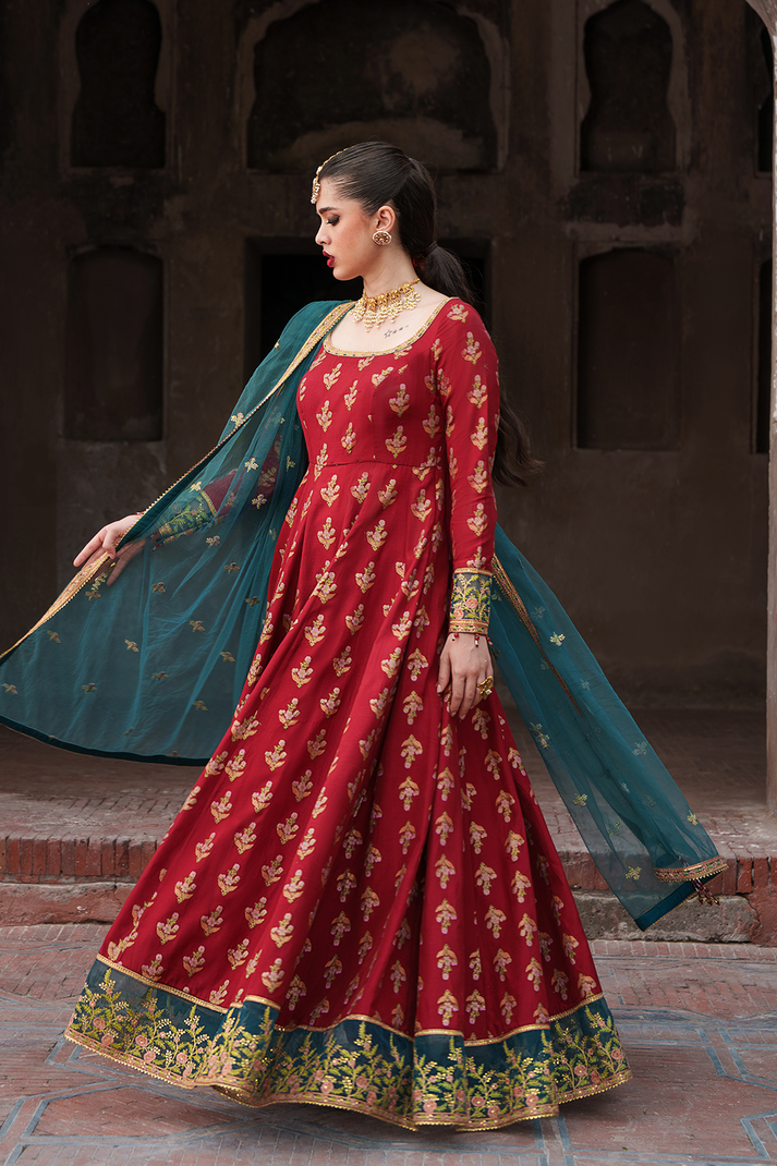 Saad Shaikh | Zaria Festive Pret 25 | SCARLET