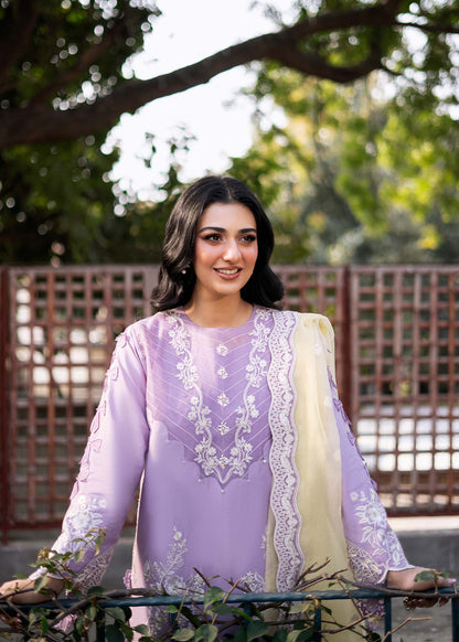 Fozia Khalid | Blossom Festive Lawn 25 | Iris - House Of Anaya