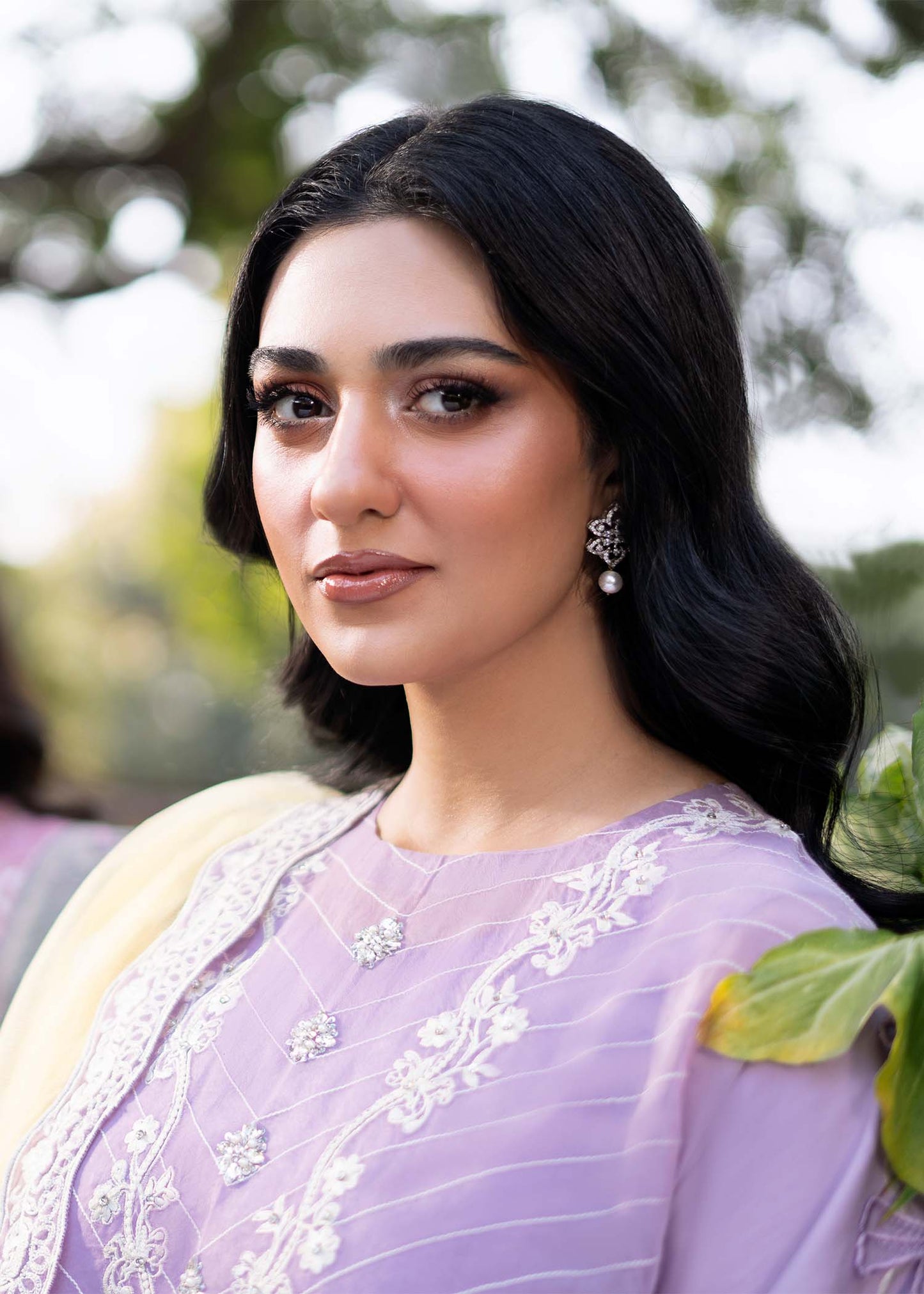 Fozia Khalid | Blossom Festive Lawn 25 | Iris - House Of Anaya