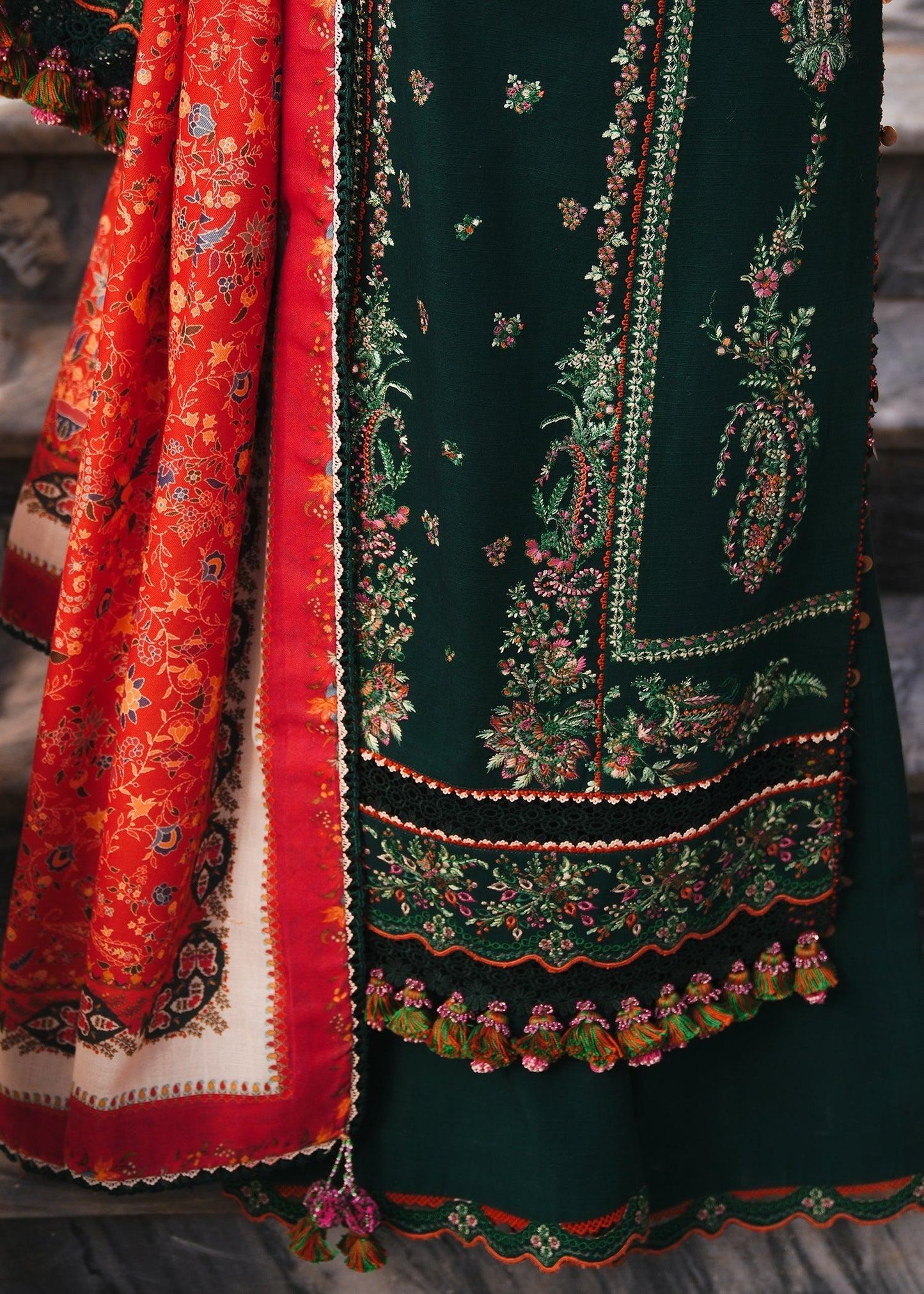 Hussain Rehar | Winter Shawl 24 | Masarrah