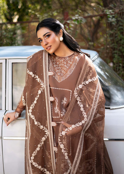 Fozia Khalid | Blossom Festive Lawn 25 | Spirea - House Of Anaya