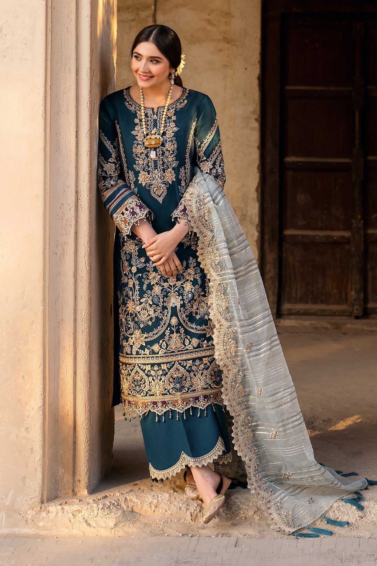 Imrozia Premium | Meeras Luxury Eid 25 | I-223 NEELAM