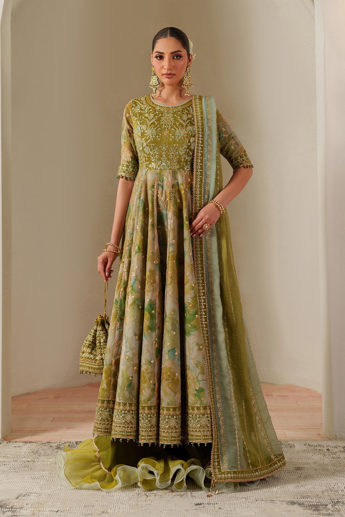 Alizeh | Fleur Chiffon |  AF-CH-2195-Renee