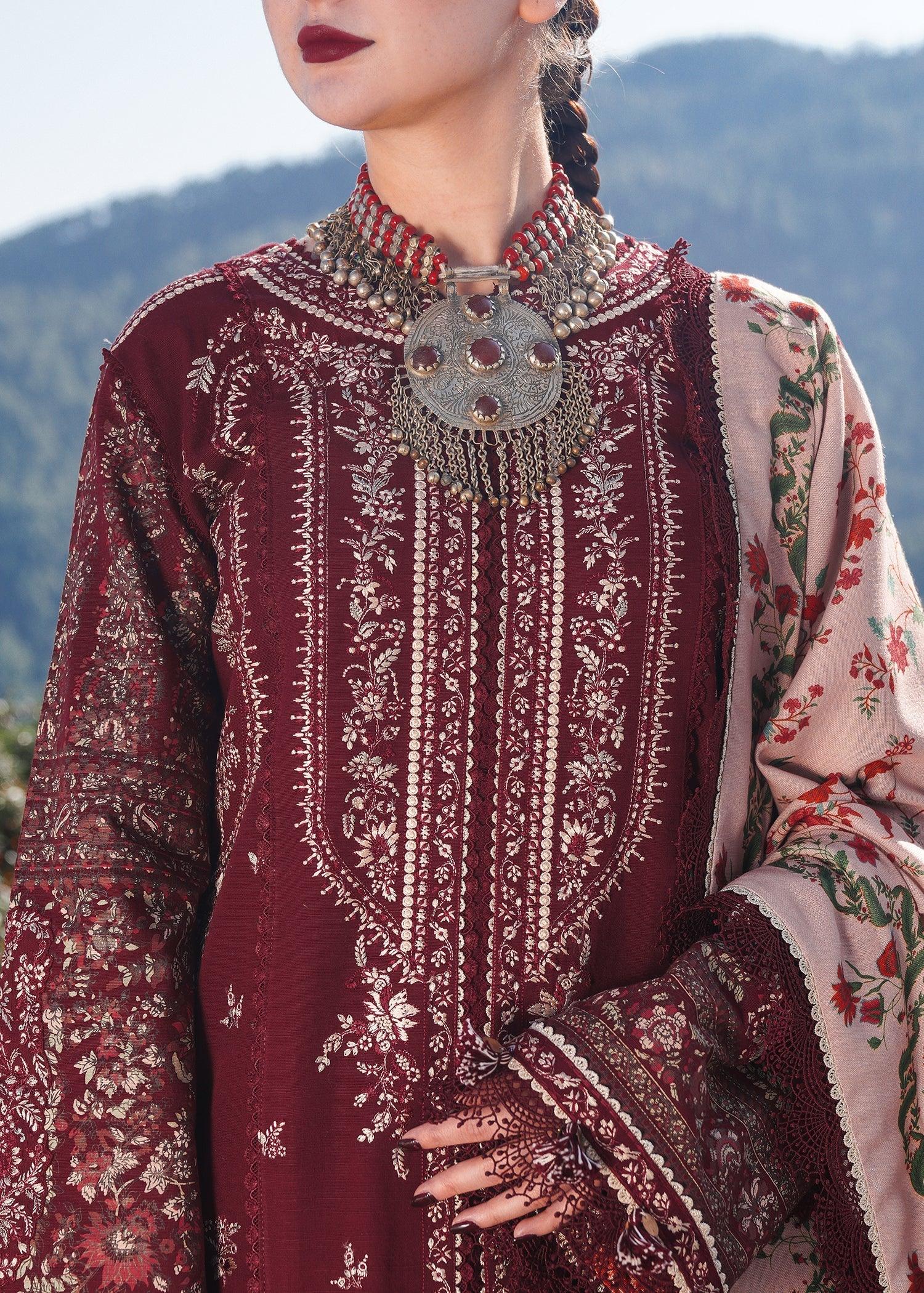 Hussain Rehar | Winter Shawl 24 | Zaran