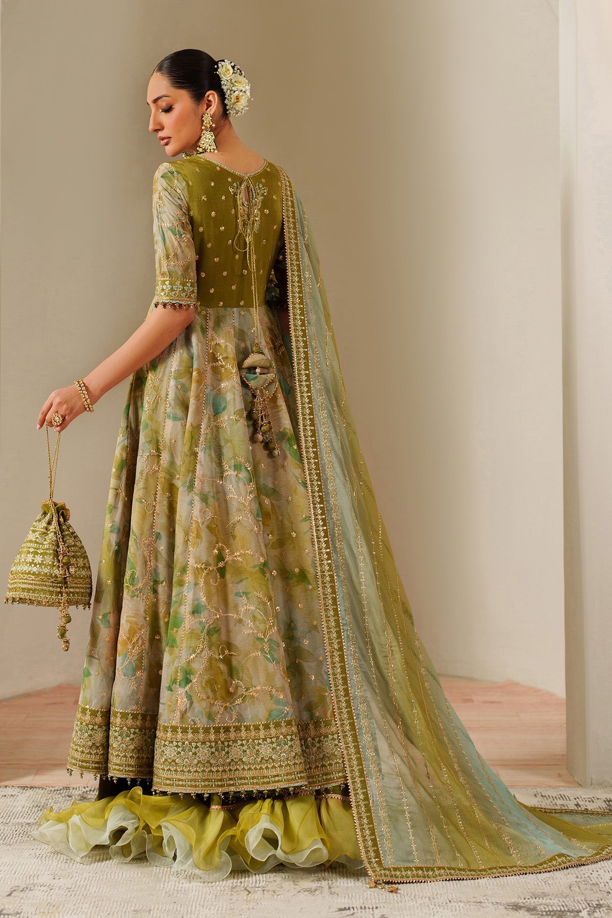Alizeh | Fleur Chiffon |  AF-CH-2195-Renee