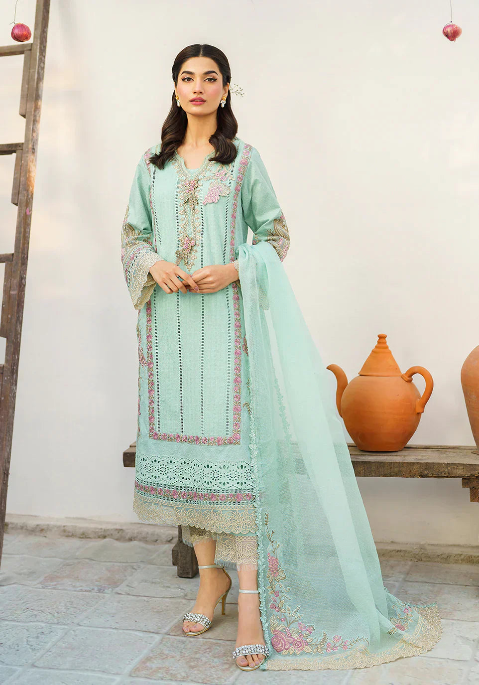 Zarqash | Belle Ame 24 | BL 006 Aqua Blue - House Of Anaya