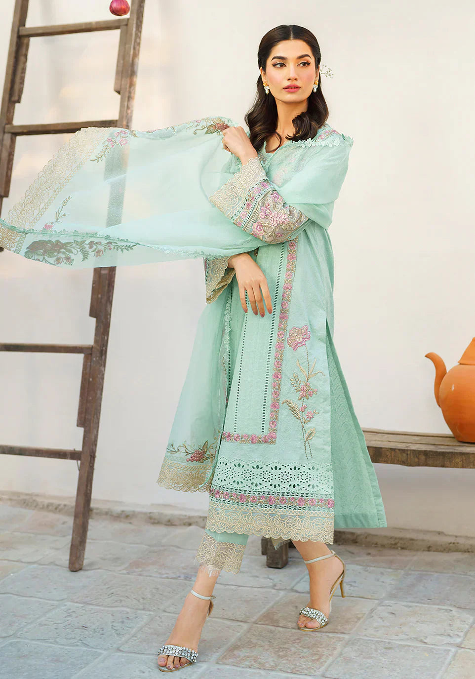 Zarqash | Belle Ame 24 | BL 006 Aqua Blue - House Of Anaya