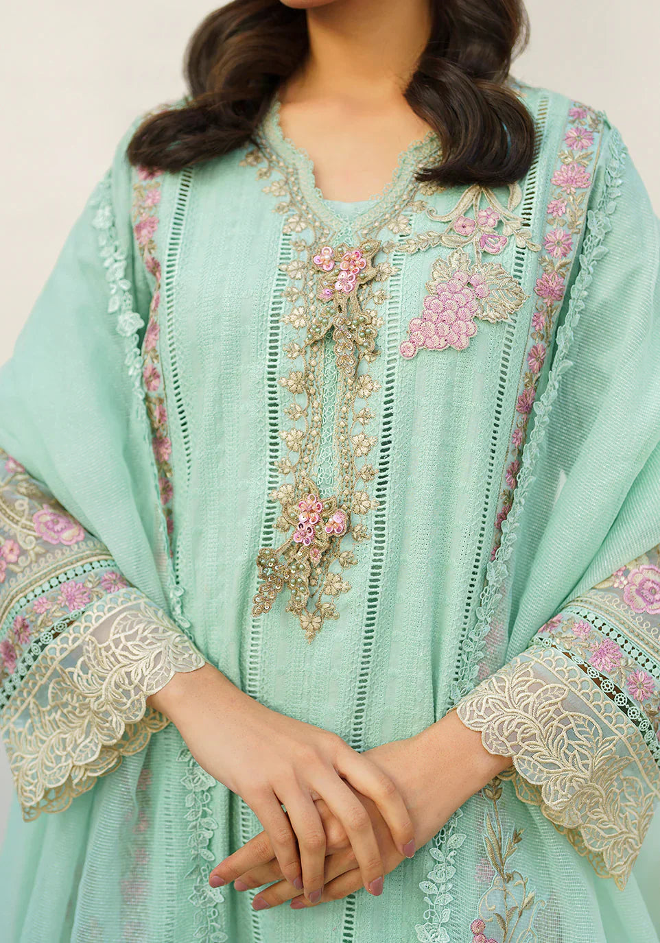 Zarqash | Belle Ame 24 | BL 006 Aqua Blue - House Of Anaya
