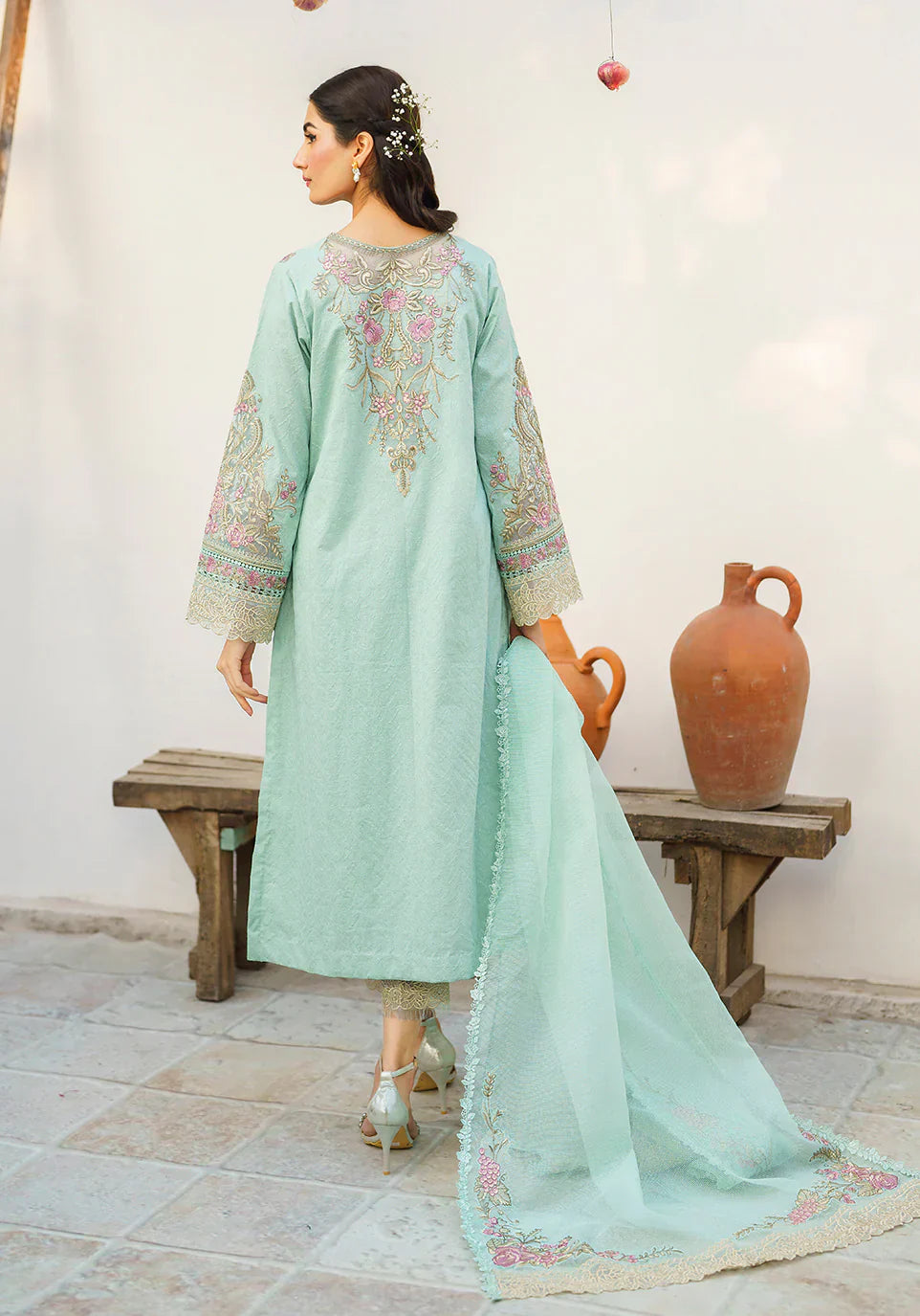 Zarqash | Belle Ame 24 | BL 006 Aqua Blue - House Of Anaya